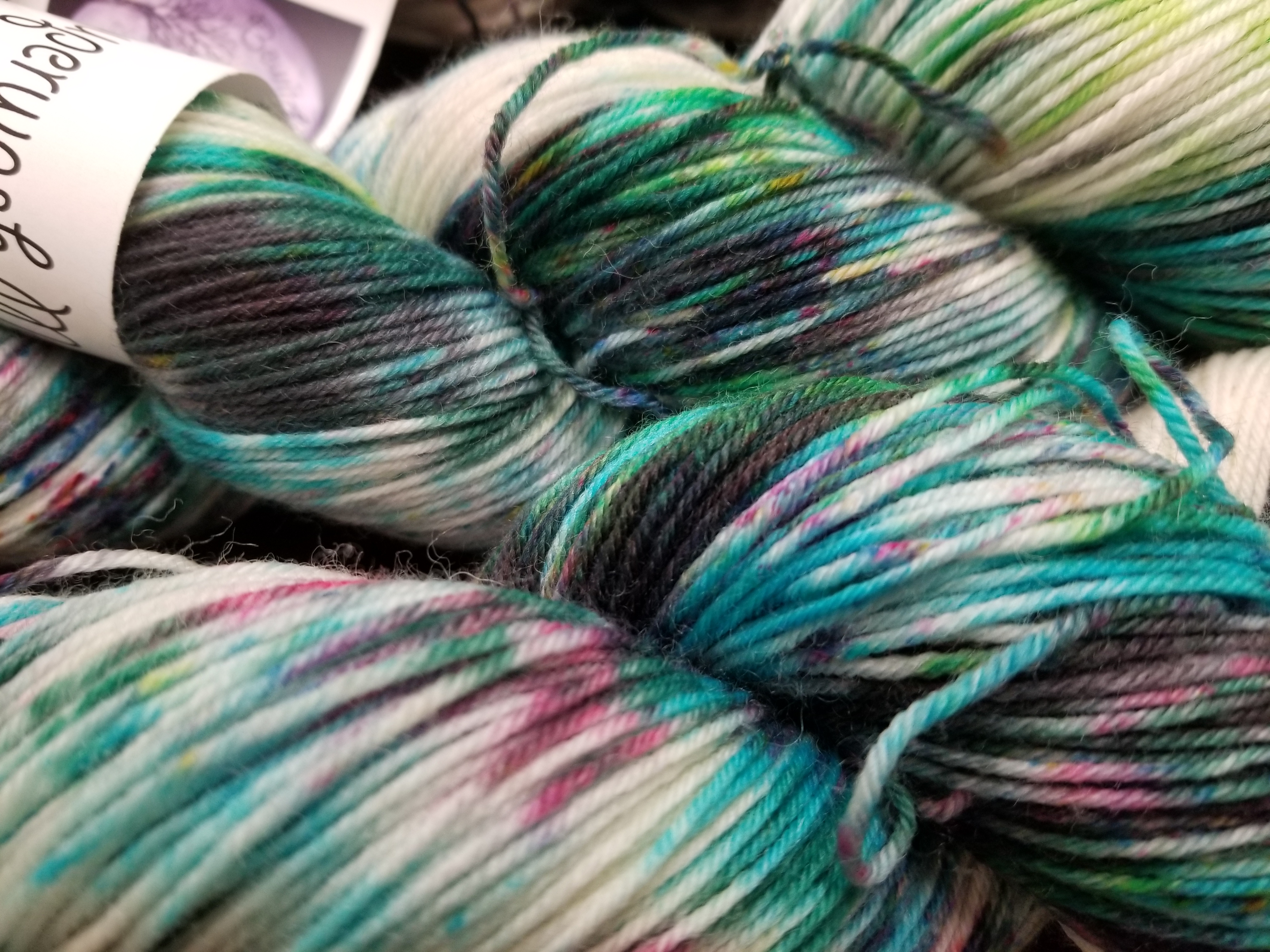 Bewitching Fibers Superwash Merino Fingering - Crush on You